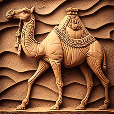 3D model Grasshopper camel famous animal (STL)